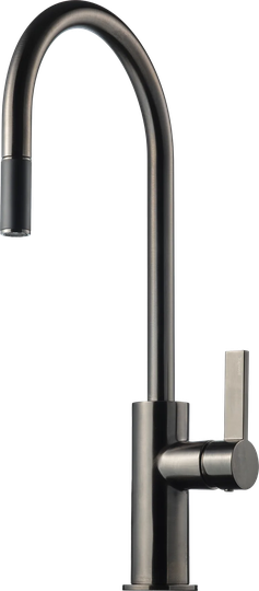Tapwell Köksblandare Arman ARM185 Brushed Black Chrome