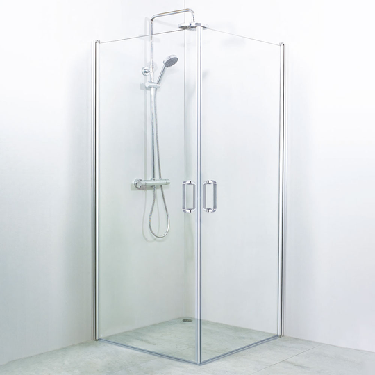 Duschvägg Adrum Duschhörn Rak 900 x 900 mm