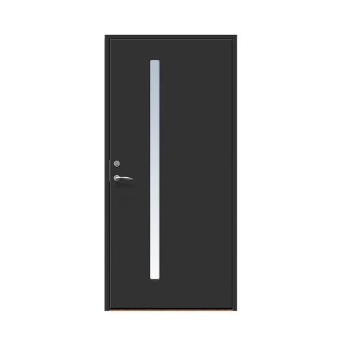 Ytterdörr Stabil Hjärup 10 x 20, Högerhängd, Svart