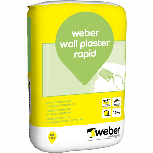 VÄGGLAGNING RAPID 15KG | Beijerbygg Byggmaterial