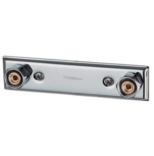 FM Mattsson Blandarfäste 160 c/c, dold rördragning