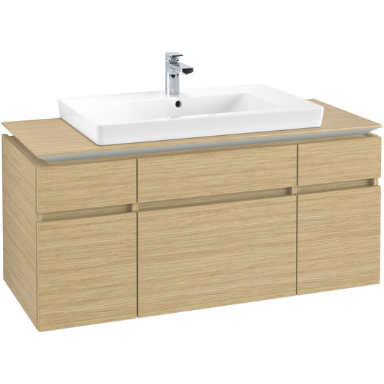 Tvättställsskåp Villeroy & Boch Legato med 5 Lådor för Skåptvättställ