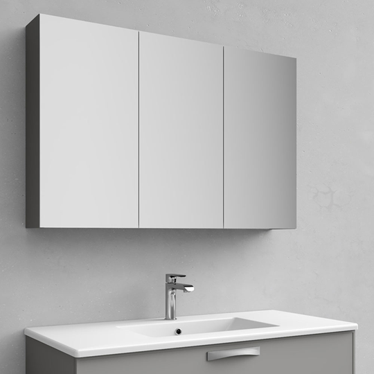 Spegelskåp Noro Flex Soft Grå 1000 mm