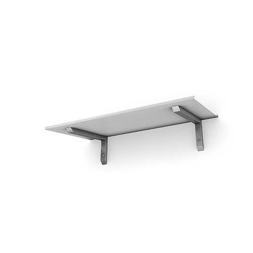Entrétak Easy Collection - Bold Bold Rostfritt stål, Vit aluminium, Bold Rostfritt stål
