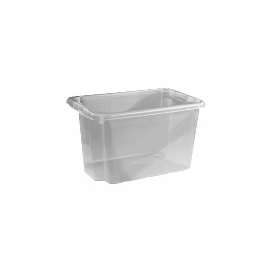 FÖRVARINGSBOX 55L TRANSP | Beijerbygg Byggmaterial