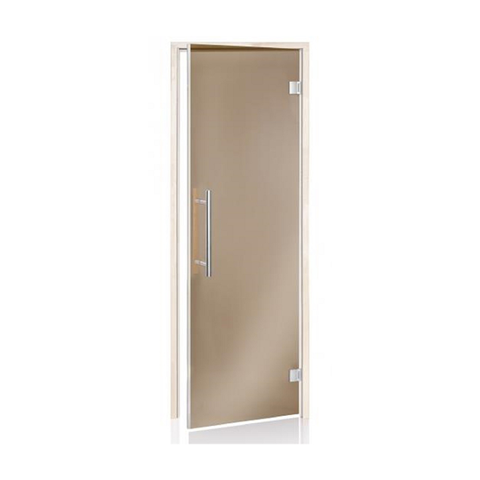 Sauna Sweden BeneLux Bastudörr brons m asp 7 x 20