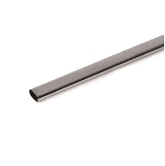 Linfalk Garderobstång 758mm 16-18 stomtjocklek, blank krom I-8105-758-09
