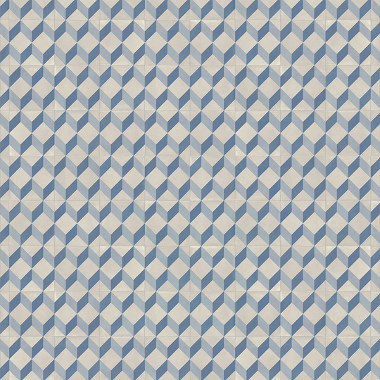 Vinylgolv Trend Tarkett Cube Tile Blue