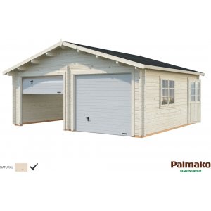 Garage Roger med takskjutport - 28,4 m²