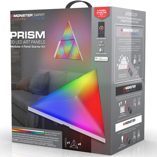 Monster Illuminessence Prism 3D LED Pa