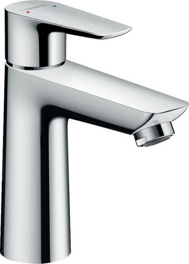 Hansgrohe Tvättställsblandare Talis E 110 Med Push-open Ventil - Krom