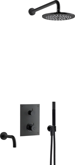 Tapwell Takdusch Box BOX7368 Edition 2 Mattsvart