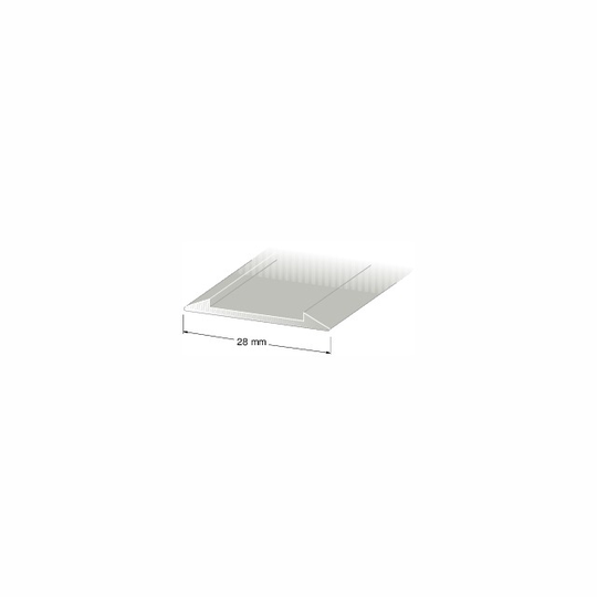 SKARVLIST 28MM 100CM SILVER NR161 | Beijerbygg Byggmaterial