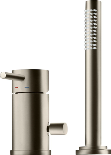 Tapwell Badkarsblandare BI048 Borstad Nickel