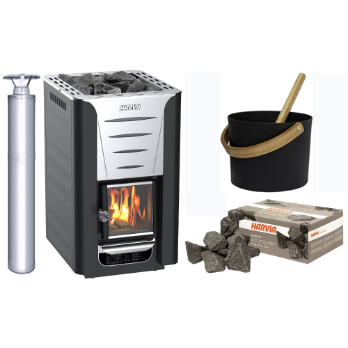 Harvia - Bastupaket ved 2