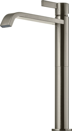 Tapwell Tvättställsblandare ARM081 Hög Borstad Nickel