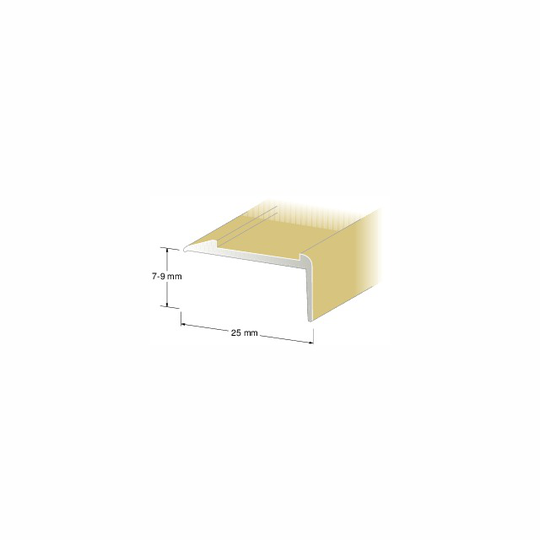 TRÖSKELLIST 9X25MM CHAMPAGNE 100CM | Beijerbygg Byggmaterial