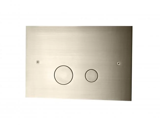Tapwell Spolknapp DUO112 Borstad Nickel