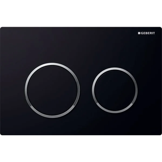 Geberit Spolknapp Omega20 För Dubbelspolning Svart