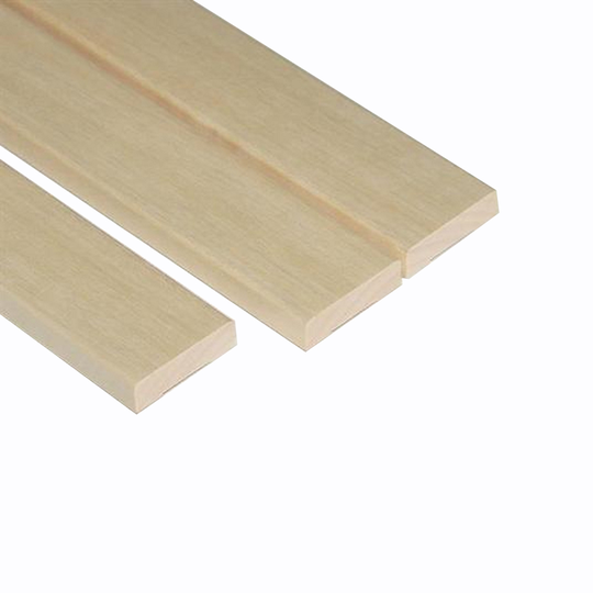 Sauna Sweden Dörr/fönsterfoder Asp 12x42 mm