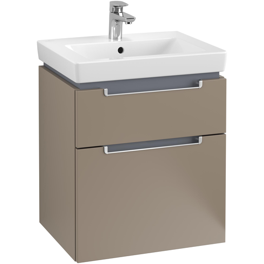 Tvättställsskåp Villeroy & Boch Subway 2.0 med 2 Lådor