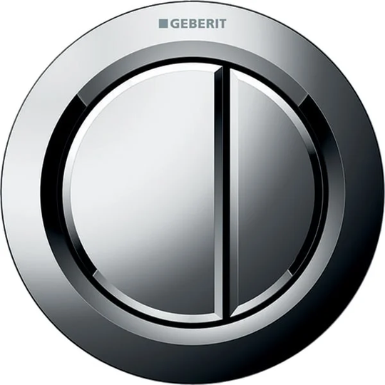 Geberit Spolknapp Omega01 Remote Blank Krom