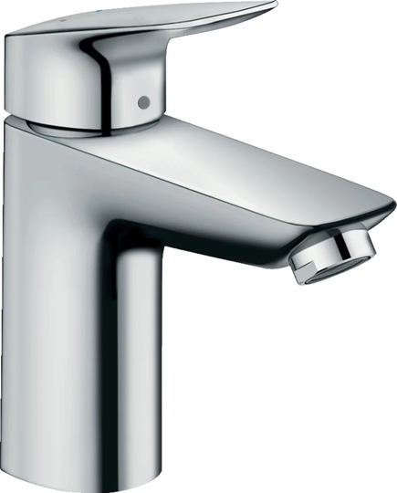 Hansgrohe Tvättställsblandare Logis 100 Utan Bottenventil - Krom