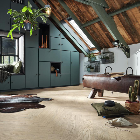 Parkettgolv Meister Lindura 8927 Artic White Oak Clasic Ultramatt