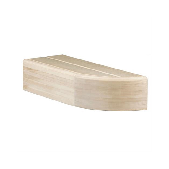 Sauna Sweden Exklusiv lavavslut Asp 400 mm, Vänster
