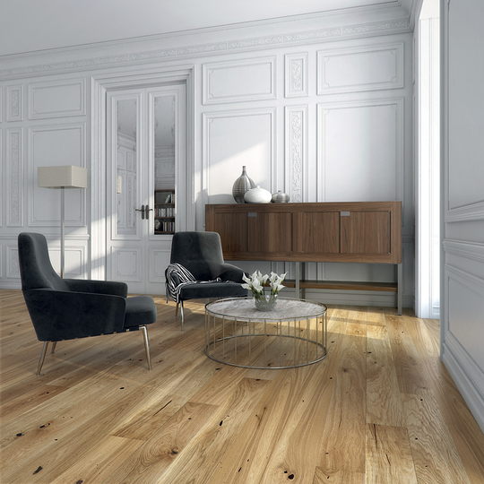 Trägolv Nordic Floor Ek Chalet Natural Mattlackad 1-stav