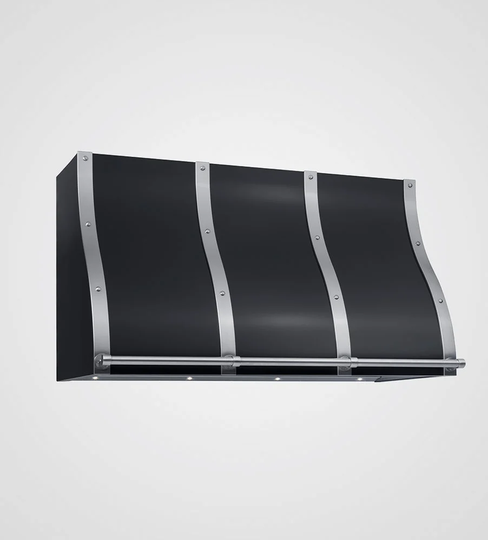 Fjäråskupan Vägghängd Köksfläkt Era 120 cm Rostfri - Totalhöjd 80-105 cm