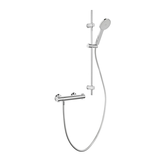 Duschset Hafa Gaia Eco med Duschblandare Smartmix och Duschslang AntiTwist