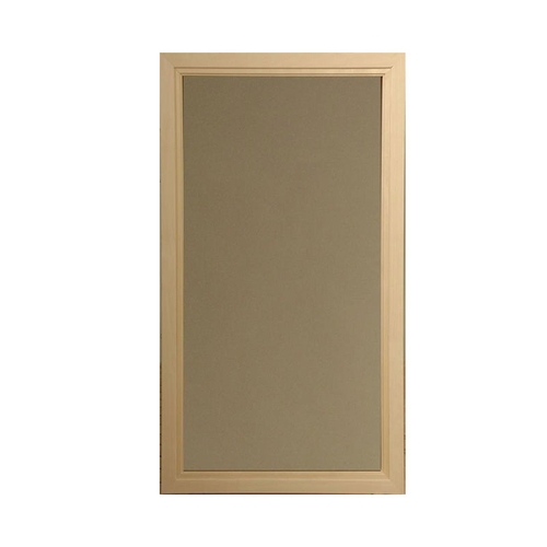med karm i al Bastufönster 5 x 9, Rökgrått glas