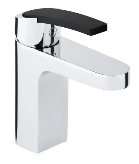 Damixa Tvättställsblandare Slate 650217400 Krom/Svart
