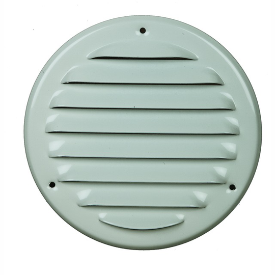 VENTIL VIT METALL 100MM | Beijerbygg Byggmaterial