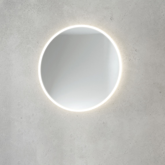 Spegel Hafa Store Rund LED 700