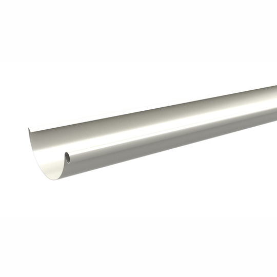 HÄNGRÄNNA 125MM VIT 5M | Beijerbygg Byggmaterial