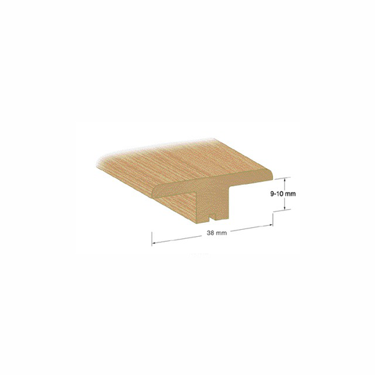 SKARVLIST 9-10MM 200CM EK LACKAD NR77 | Beijerbygg Byggmaterial