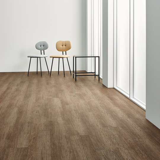 Vinylgolv Forbo Enduro Click med Klickfunktion Chocolate oak/Brun