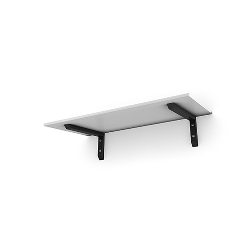 Entrétak Easy Collection - Bold Vit aluminium, Bold Svart, Bold Svart