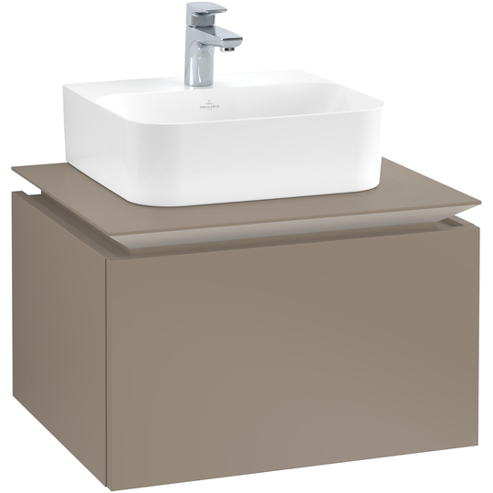 Tvättställsskåp Villeroy & Boch Legato Kompakt 600 med 1 Låda för Tvättställ