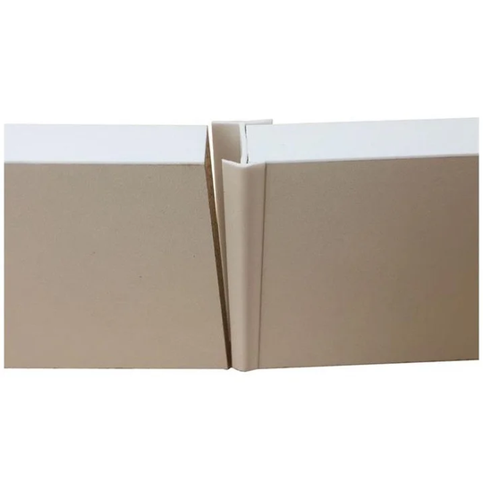 Linfalk Skarvprofil till sockel, 1220mm vit I-38B-1220-20