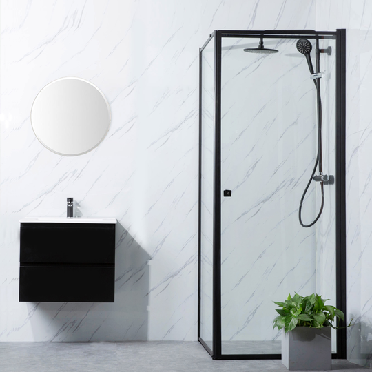 Duschhörn Bathlife Profil Rak Vägg + Rak Dörr