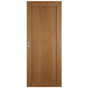 Skjutdörr Öland - Ekfanér - 1-spegel - Outlet