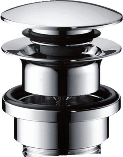 Hansgrohe Bottenventil Push-Open Krom - Krom