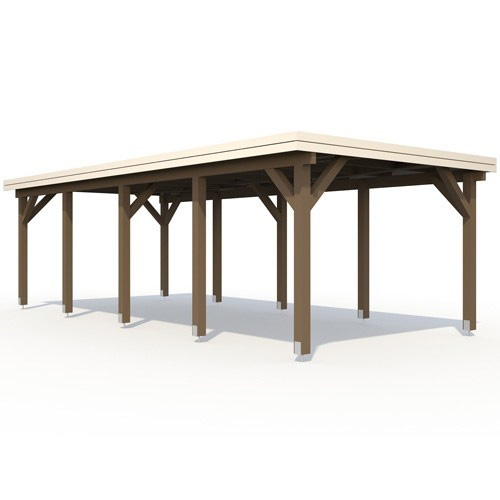Carport Karl 23,1 m² Papp