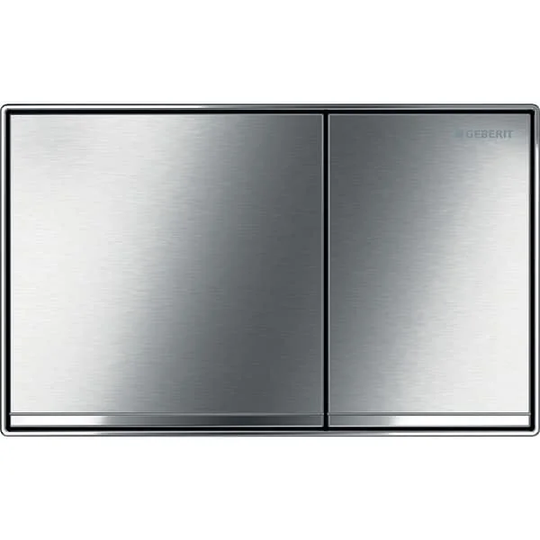 Geberit Spolknapp Sigma60 Nivå Med Ytskikt Blank Krom