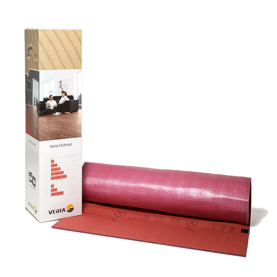 Golvvärmematta Veria Clickmat 55 W 5 m²