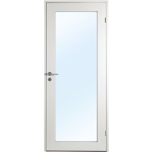 Innerdörr Öland - Massivt dörrblad, 1:spegel helglas