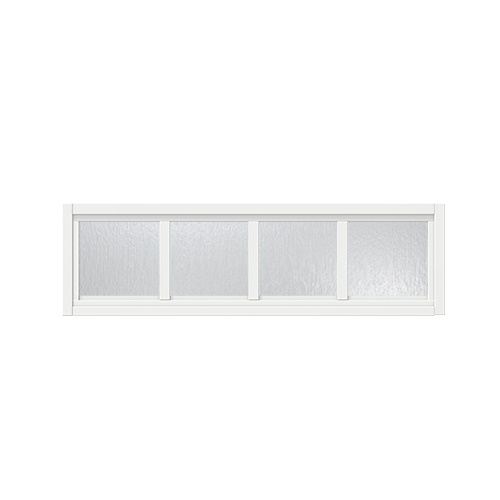 Överljus med spröjs Näs 15x3, Vit, Cotswoldglas